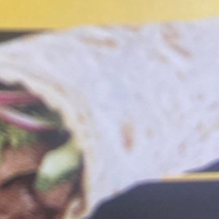 rollo kebab ternera o pollo o mixto solo carne y salsa