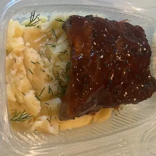 Costillas a la BBQ