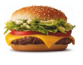 Hamburguesa De Ternera Con Queso