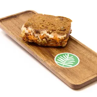 Carrot Cake with Tofu & Protein Topping