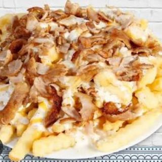 Patata con carne grande