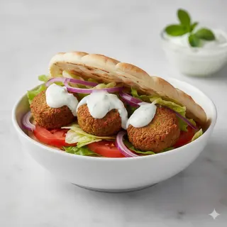 Döner falafel