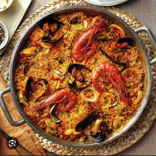 Paella de marisco