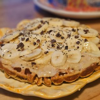 Peanut Banana Waffle (VOLUMEN)