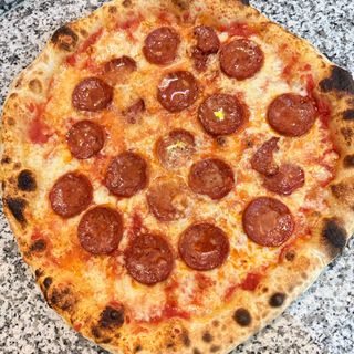 Pizza pepperoni (halal)