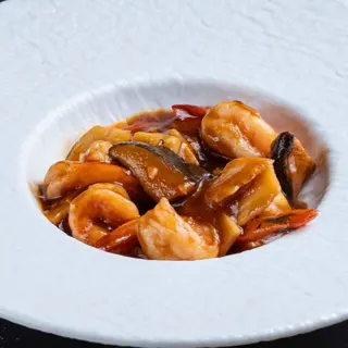 Gamba bambu y seta (RACION)