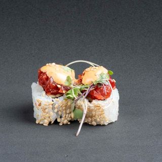 389 - Spicy tuna roll (pepino) 8pz