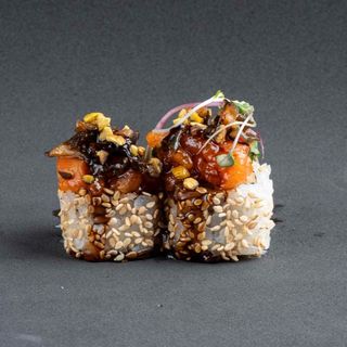 376 - Tempura unagi roll (ebi) 8pz