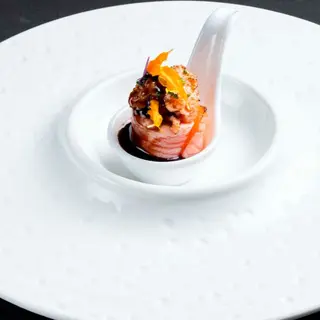 471 - Bigne salmon flambe specia 2PZ