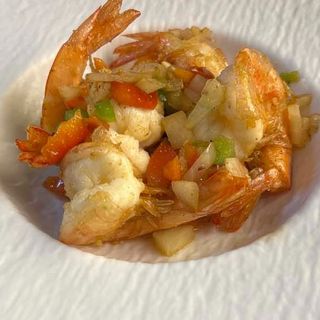 Gamba con sal y pimienta (RACION)