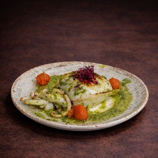 Sepia a la plancha con alioli suave