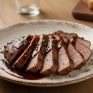 Secreto Ibérico Al Horno Con Reducción De PX