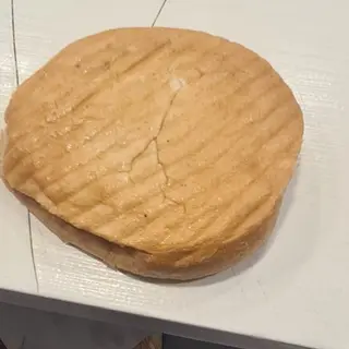 Pan kebab con patatas dentro