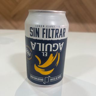 Cerveza Águila sin filtar