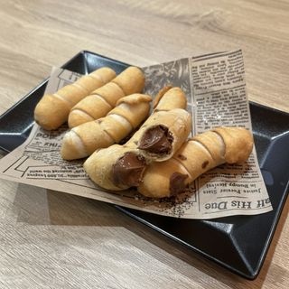 Tequeños de nutella