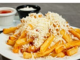 Patatas Fritas Caseras 500g con queso