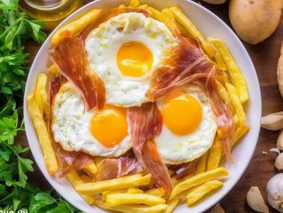 Huvos Rotos Con Jamon