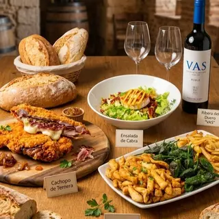Menú Casa Cachopo