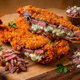 Lacon , Cabrales , Cebolla Caramelizada