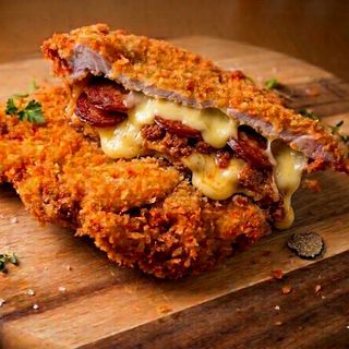 Chorizo , Doble Queso Gouda