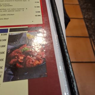 Pollo con verduras mixta