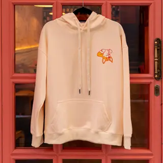 Hoodie Beige