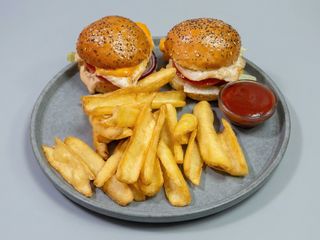 Mini Burger Bros Pollo A La Plancha (2 Pzs.)