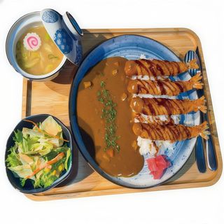 37. Ebi fry curry