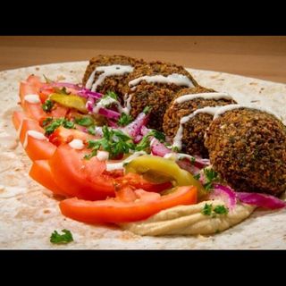 Dürüm de falafel