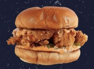 Menú smash chicken burger