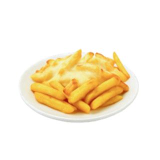 Racion de patatas fritas con queso