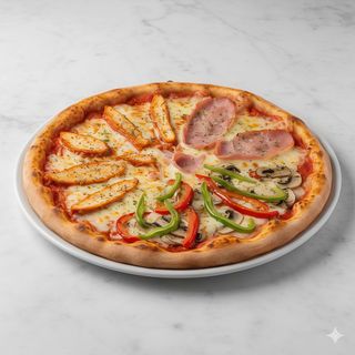 Pizza 4 estaciones (26 cm.)