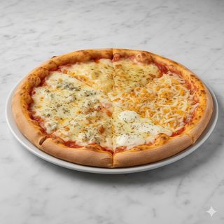 Pizza de 4 quesos (26 cm.)