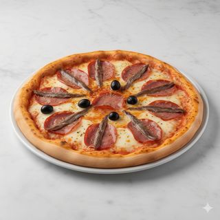 Pizza napoli (26 cm.)