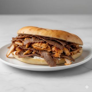 Döner kebab solo carne