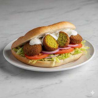 Döner kebab de falafel