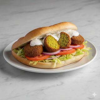 Döner kebab de falafel (grande)