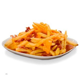 Patatas cheese-beicon