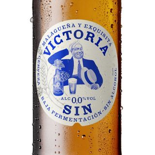 Cerveza Malaga Victoria Sin