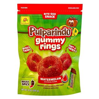 Pulparindo Gummy Rings Watermelon 255g