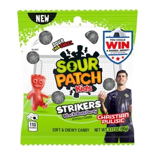 Sour Patch Kids STRIKERS Black Raspberry 90g