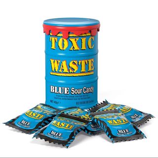 Toxic Waste BLUE Sour Candy 42g