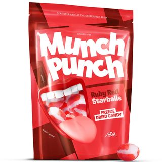 Crunch Punch Ruby Red Starballs 50g