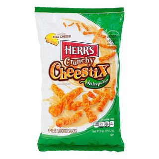 HERR'S Crunchy Cheestix Jalapeño 227g
