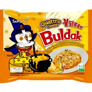 Buldak Quattro Cheese Hot Chicken Flavor Ramen 145g