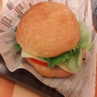 Hamburguesa Con Queso