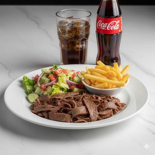 Shawarma platter beef