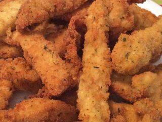 Finger de pollo con patatas