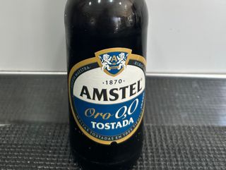 Tercio sin alcohol tostada