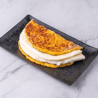 Cachapa de Pernil y Queso de mano